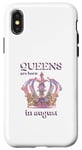 iPhone X/XS Queens Are Born in August Chess Case