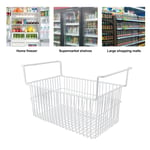 (83x35x24cm With 8cm Handle)2Pcs Chest Freezer Basket Large Capacity Chest