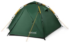 Regatta 3 Man 1 Room Instant Tent - Green