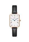 Daniel Wellington Quadro Roman Numerals Montre Femme, DW 20x26mm Femme Montre