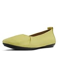 Camper Women's Right Nina K201364 Ballet Flat, Yellow, 5 UK