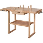 Wooden Workbench Bench Crafts Table Carpentry Wood Craftsmanship Carpenter New n