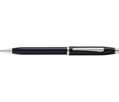 Cross Century II Kuglepen | Black Lacquer/Chrome