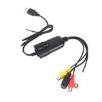 USB Video Card USB2.0 Audio Video Recorder Edit DVR TV DVD VHS TV Fo Fit