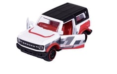 Majorette 212084009 - Racing Cars - Ford Bronco Wildtrak - White/Black - New