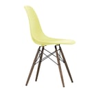 Vitra - Eames RE Plastic Chair DSW 92 Citron, Dark Maple - Matstolar - Charles & Ray Eames - Gul - Metall/Plast