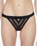 CHANTAL THOMASS STRING TAILLE 42 MODELE INFLUENTE COULEUR NOIR REF T04A80