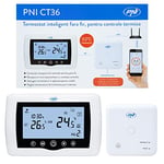 Thermostat Intelligent PNI CT36 sans Fil, avec WiFi, contrôle Internet, pour centrales Thermiques, APP TuyaSmart