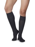 Irma Support Knee-Highs Black Swedish Stockings