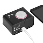 Digital LCD Alarm Clock FM Radio W/Speaker Function Dual USB Charging Ports UK