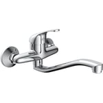 Eisl - Robinet mitigeur de cuisine mural europa chrome Chrome