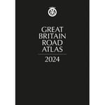 Great Britain Road Atlas 2024 Leather bound (AA Road Atlas Britain) (AA UK Atlas Britain)