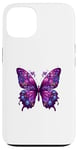 iPhone 13 Purple Butterfly Case