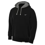 Nike Sweatsirt-DQ5818 Hooded Sweatshirt Black/Pale Ivory S