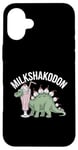 iPhone 16 Plus Milkshake Dinosaur T-Rex Milkshake Lover Milk Shake Case