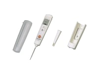 Testo 106 Set Instickstermometer (Haccp) Mätområde Temperatur -50 Till 275 °C Sensortyp Ntc Överensstämmer Med Haccp (Livsmedelssäkerhet)