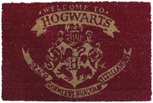 Pyramid Harry Potter (welcome To Hogwarts) Door Mat