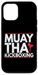 Coque pour iPhone 12/12 Pro Kickboxing Muay Thai Précision et Endurance