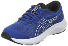 Asics Boys Contend 9 Gs Sneaker, True Blue White, 5 UK