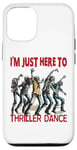 Coque pour iPhone 15 Pro I'm Just Here To Thriller Dance zombie Halloween Femmes Hommes