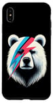 Coque pour iPhone XS Max Bear Rock Music Concert Band, rétro, nouveauté, Funny Bear
