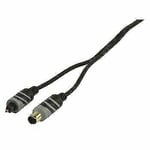 1.5m HQ TOS Link Optical Digital Audio Lead Cable to TOSlink SPDIF 