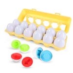 SUPERBE BEBE Jeu Montessori Bébé et Enfant Œufs Assortis Plastique à Apparier Selon Formes et Couleurs Jouet Éducatif d'apprentissage Précoce Jouet Éducatif Enfants 3 Ans Eveil Creativité Cadeau Bébé