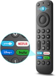 Télécommande Vocale De Rechange Pour Appareils Multimédia Smart Streaming - Pour Smart Tv Stick (2Ème Gen/3Ème Gen/Lite/4K )/Pour Smart Tv Cube (1St&2Nd&3Rd Gen)[X1065]