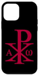 iPhone 12 mini CHI RHO ALPHA OMEGA CHRISTIAN CROSS SYMBOL Case