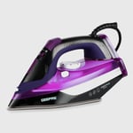 Geepas Steam Iron 3000W Dry/Steam Non Stick Ceramic Soleplate Adjustable Temp