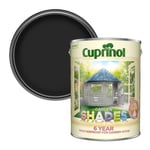 Cuprinol CUPGSBLA5L 5 Litre Garden Shades Paint - Black Ash