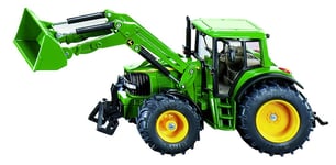 Siku 1:32 Traktor m Frontlæsser - John Deere - Grøn - Fra 3 år.