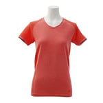 Adidas Women P Knit T-shirt - Orange/Corsen/Negro, Small