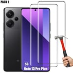 Härdat glas för Xiaomi Redmi Note 13 Pro Plus 5G - Note 13 Pro+ 5G - 2 delar - Skyddsglas