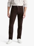 SPOKE Moleskin Fives Regular Thigh Trousers, Walnut