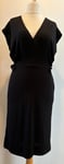 By Malene Birger V Neck Waist Strap Quinnas Dress Size Small BNWT RRP €205 Black