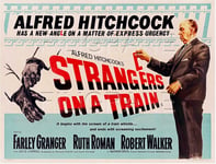 STRANGLERS on a TRAIN FILM Rtar - POSTER HQ 50x70cm d'une AFFICHE CINéMA