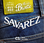 Savarez Custom Light 11-52 80/20 Bronze Acoustic Guitar Strings A130CL