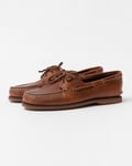 Timberland Mens Classic 2-Eye Boat Shoe - Brown - Size UK 12.5