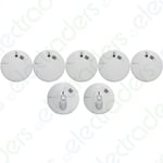 Set of 5 x  KF20 Optical Smoke Alarms & 2 x Kidde KF30 Heat Alarm