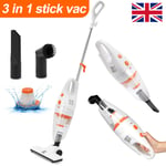 New 600W 3-in-1 Upright & Handheld Vacuum Cleaner Bagless Lightweight Hoover Vac