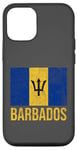 Coque pour iPhone 12/12 Pro Drapeau de la Barbade Bridgetown Moins Antilles Caraïbes