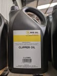 CLIPPER OIL 5 LITRE 5L - DOG, HORSE, PONY BLADE GROOMING