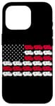 iPhone 16 Pro Garbage Truck American Flag USA Patriotic for Men Women Boys Case