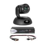 VADDIO RoboSHOT 12E HDBT OneLINK Bridge Polycom | 1920x1080 | 12x Opt. Zoom | 70.2Â° Fov. | PTZ camera | Black