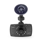 Nedis Dash Cam, 1080p@30fps, 12,0 MPixel, 2,7" - Mörkgrå