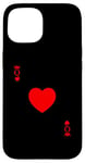 iPhone 15 Queen Of Hearts Matching Couple Saint Valentine's Day Case