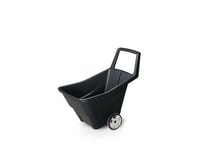 Prosperplast Load&Go Iii, Manual Wheelbarrow, 2 Hjul, Fasta Hjul, Plast, Svart, 95 L