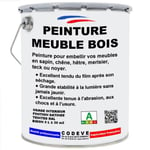 Peinture Meuble Bois - Pot 5 L   - Codeve Bois - 7021 - Gris noir