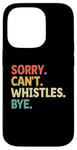 iPhone 14 Pro Sorry Can't Whistle Bye Referee Referees Game Sports Case